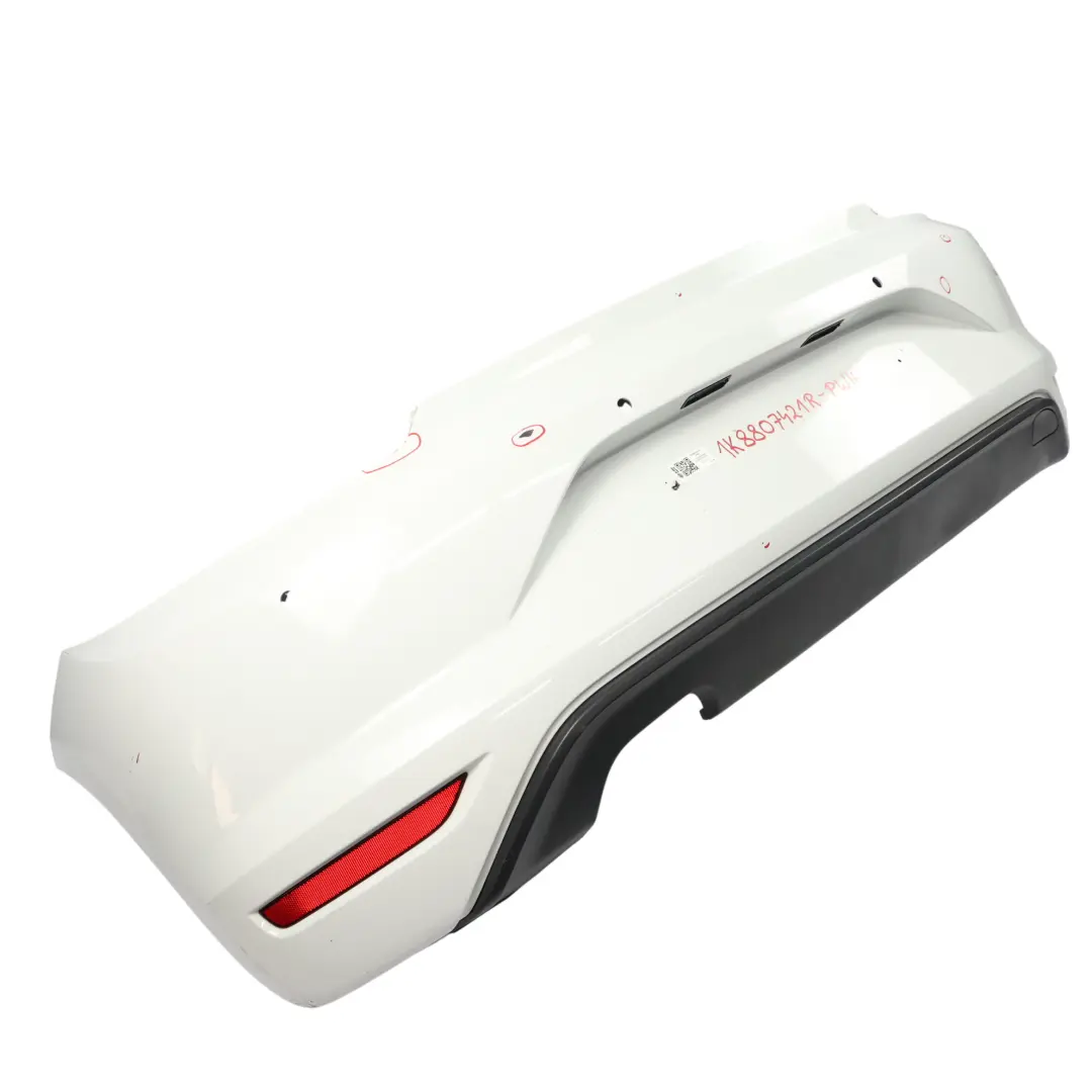 Volkswagen VW Scirocco Mk3 Tylny Zderzak Lift Pure White Biały - C9A - SKU 1K8807421R-PWH - Numer Części 1K8807421R