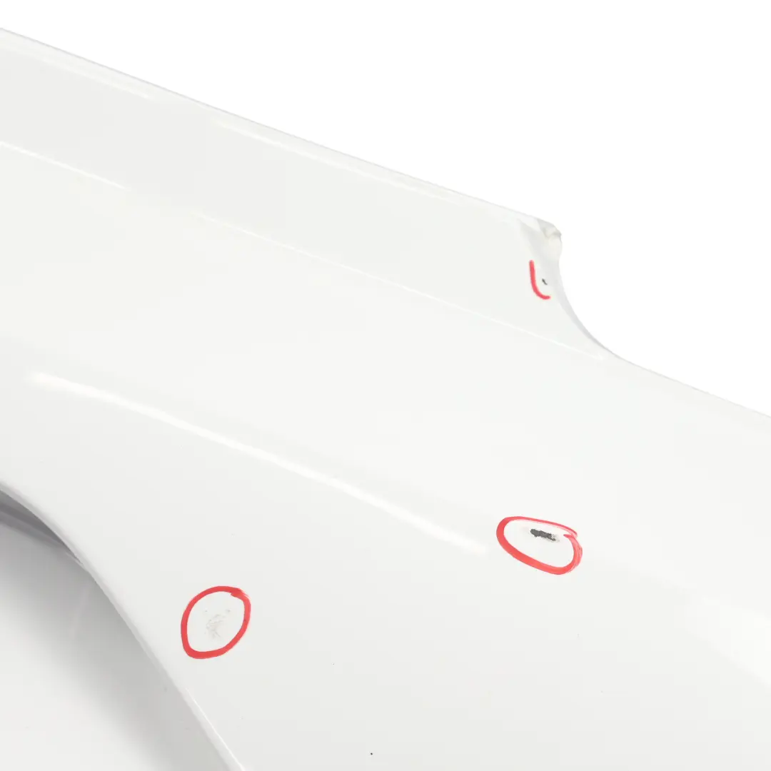 Mk3 Rear Bumper Facelift Panel Cover Pure White - C9A to Volkswagen VW Scirocco with Part number 1K8807421R Volkswagen VW Scirocco Mk3 Rear Bumper Facelift Panel Cover Pure White - C9A - SKU 1K8807421R-PWH - Part number 1K8807421R