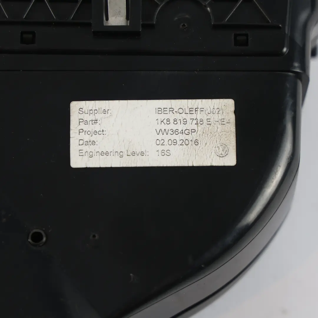 Volkswagen Scirocco MK3 Armaturenbrett Mitte Lüftung Gitter - SKU 1K8819728E-1 - Teilenummer 1K8819728E