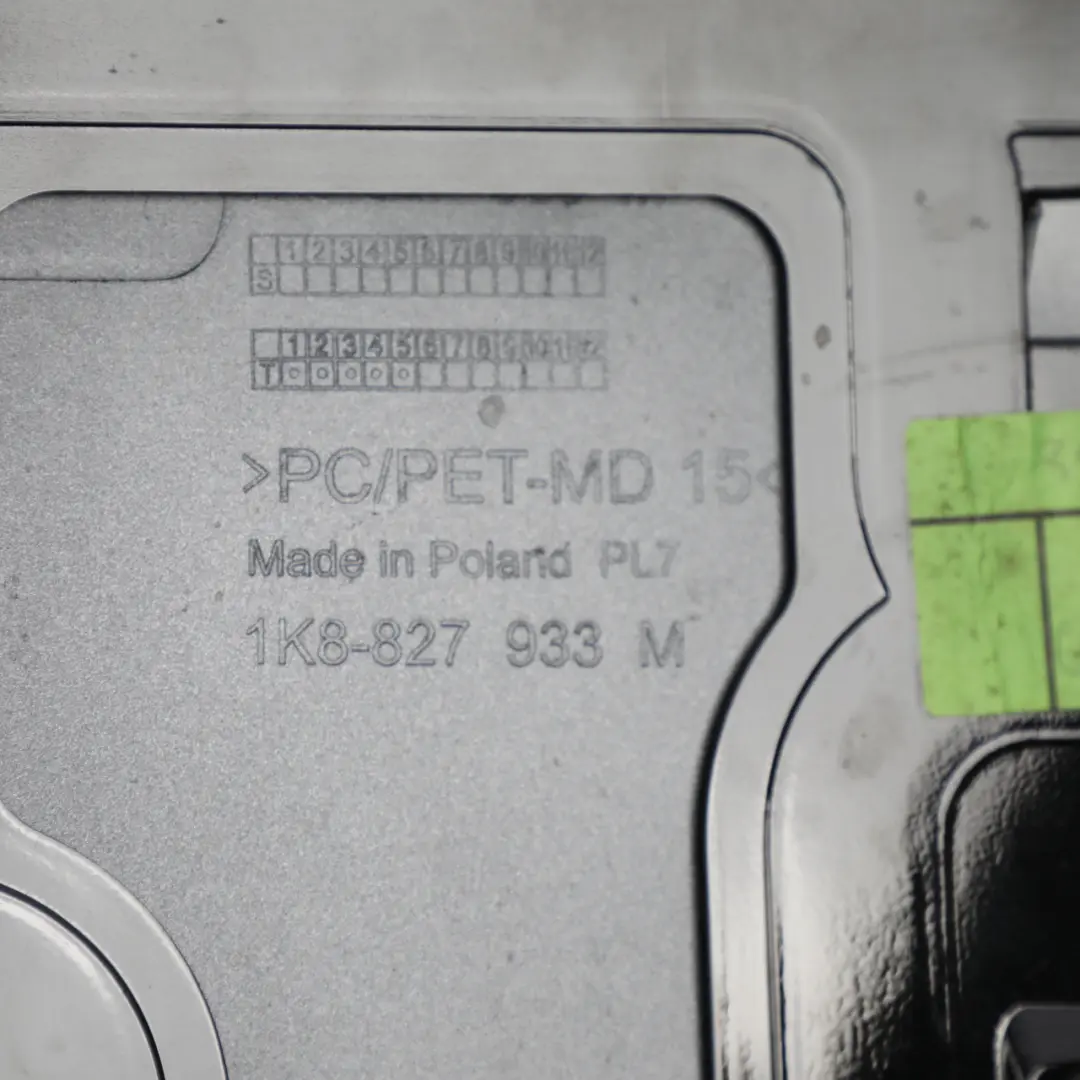 Mk3 Rear Spoiler Boot Tailgate Trim Panel Indium Grey - R7H to Volkswagen Scirocco with Part number 1K8827936A Volkswagen Scirocco Mk3 Rear Spoiler Boot Tailgate Trim Panel Indium Grey - R7H - SKU 1K8827936A-IDG - Part number 1K8827936A