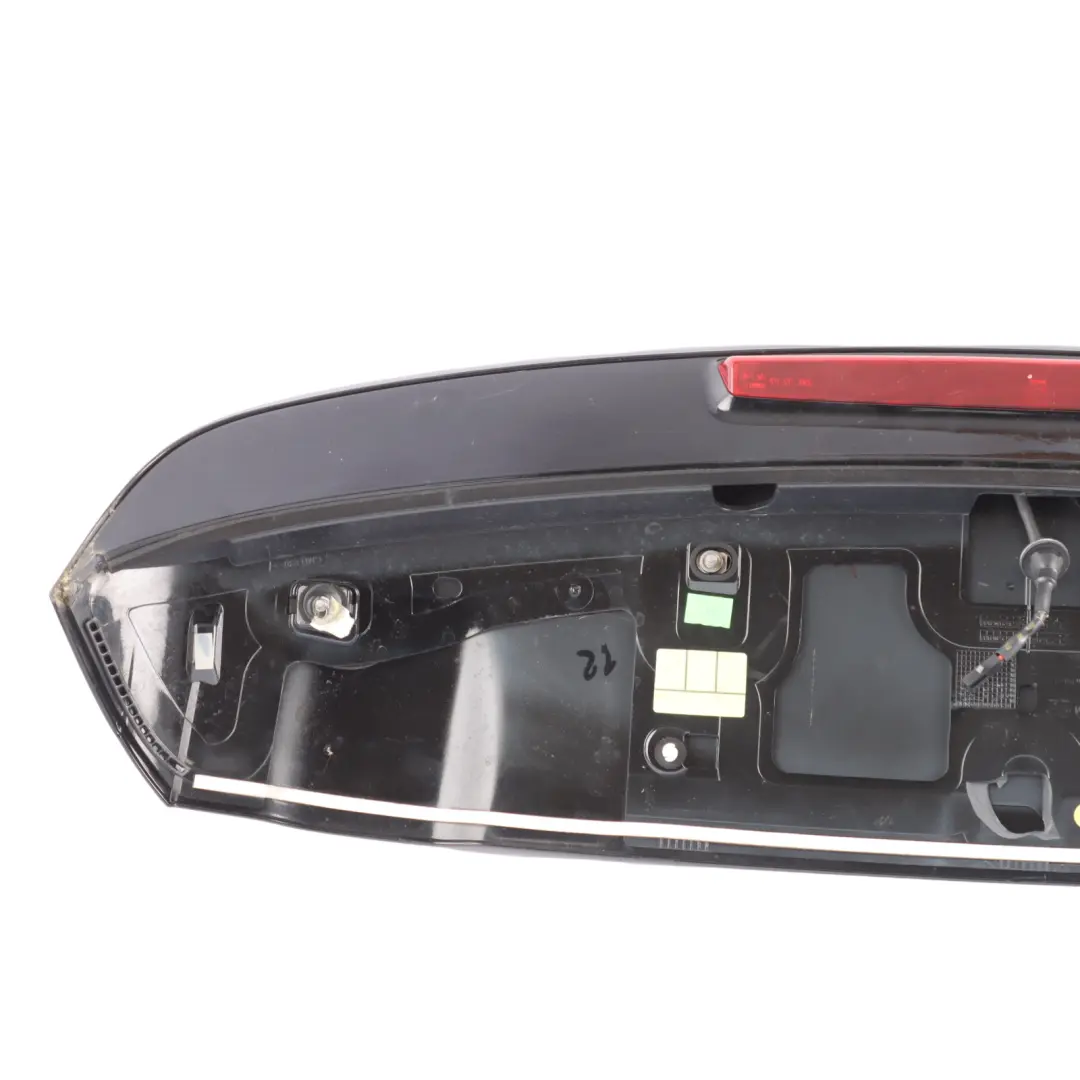 Mk3 Rear Spoiler Boot Tailgate Trim Panel Black to Volkswagen Scirocco with Part number 1K8827936 Volkswagen Scirocco Mk3 Rear Spoiler Boot Tailgate Trim Panel Black - SKU 1K8827936-BLK - Part number 1K8827936