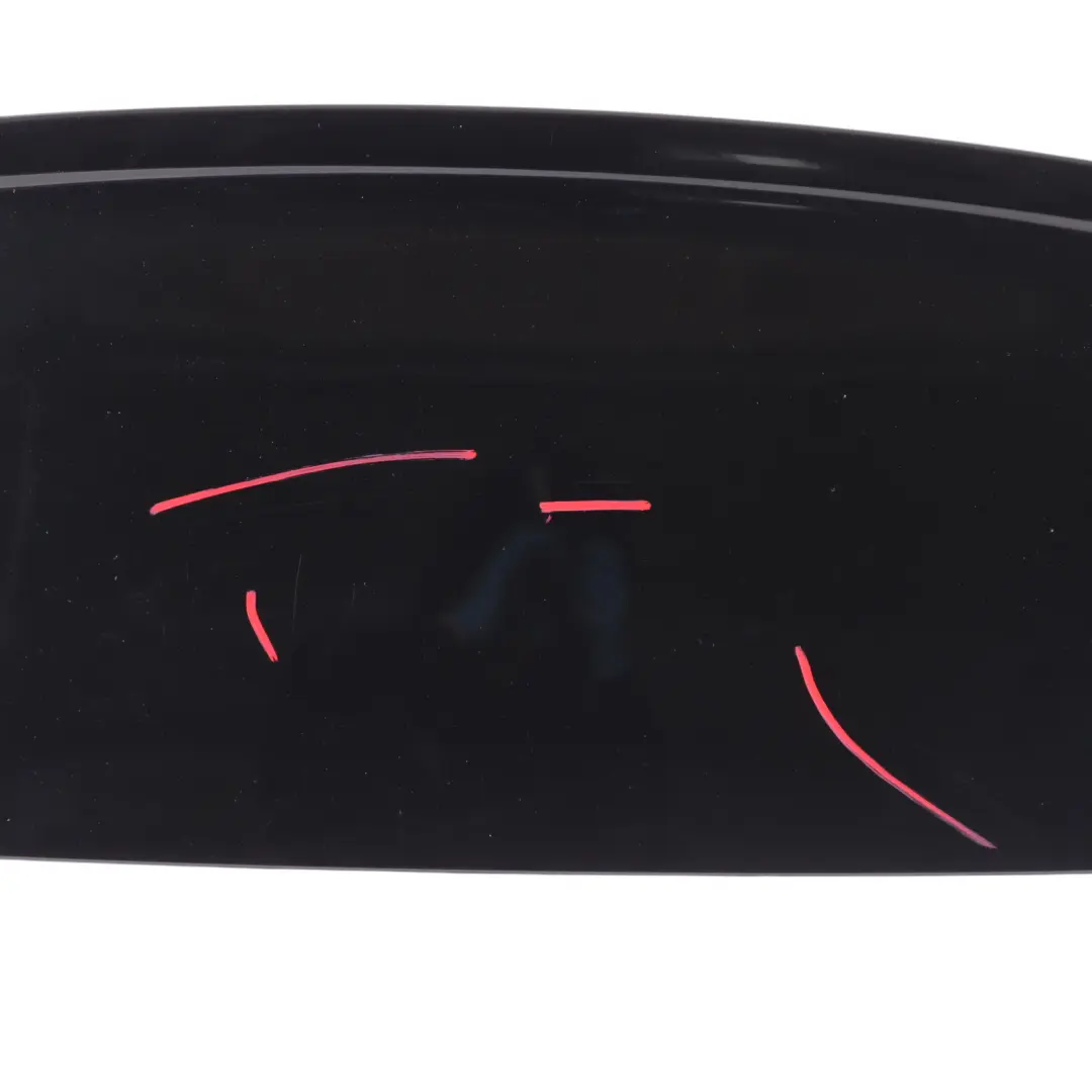 Mk3 Rear Spoiler Boot Tailgate Trim Panel Black to Volkswagen Scirocco with Part number 1K8827936 Volkswagen Scirocco Mk3 Rear Spoiler Boot Tailgate Trim Panel Black - SKU 1K8827936-BLK - Part number 1K8827936