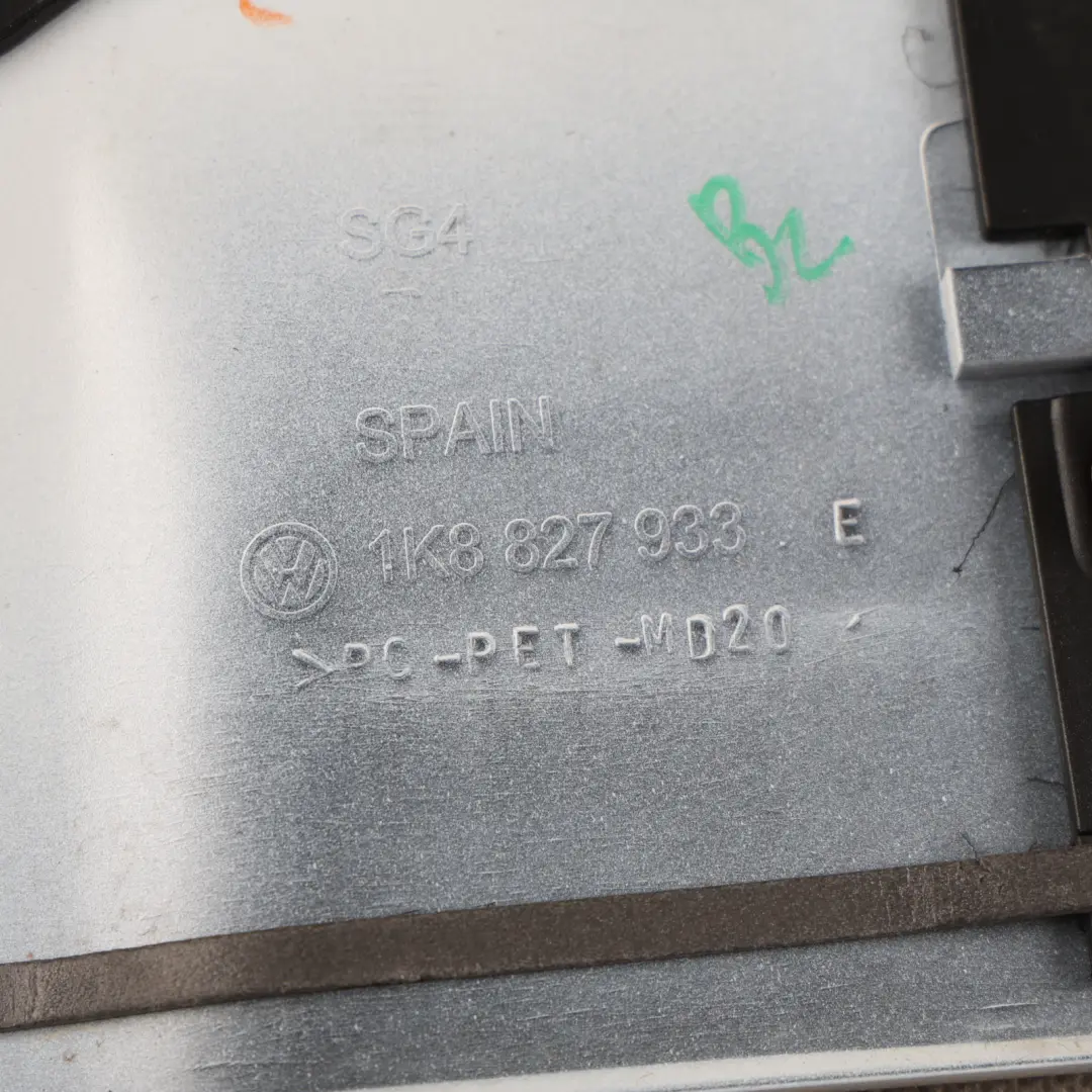 Volkswagen Scirocco Mk3 Rear Boot Tailgate Spoiler Trim Candy White - B9A / F9E - SKU 1K8827936A-CAN - Part number 1K8827936A