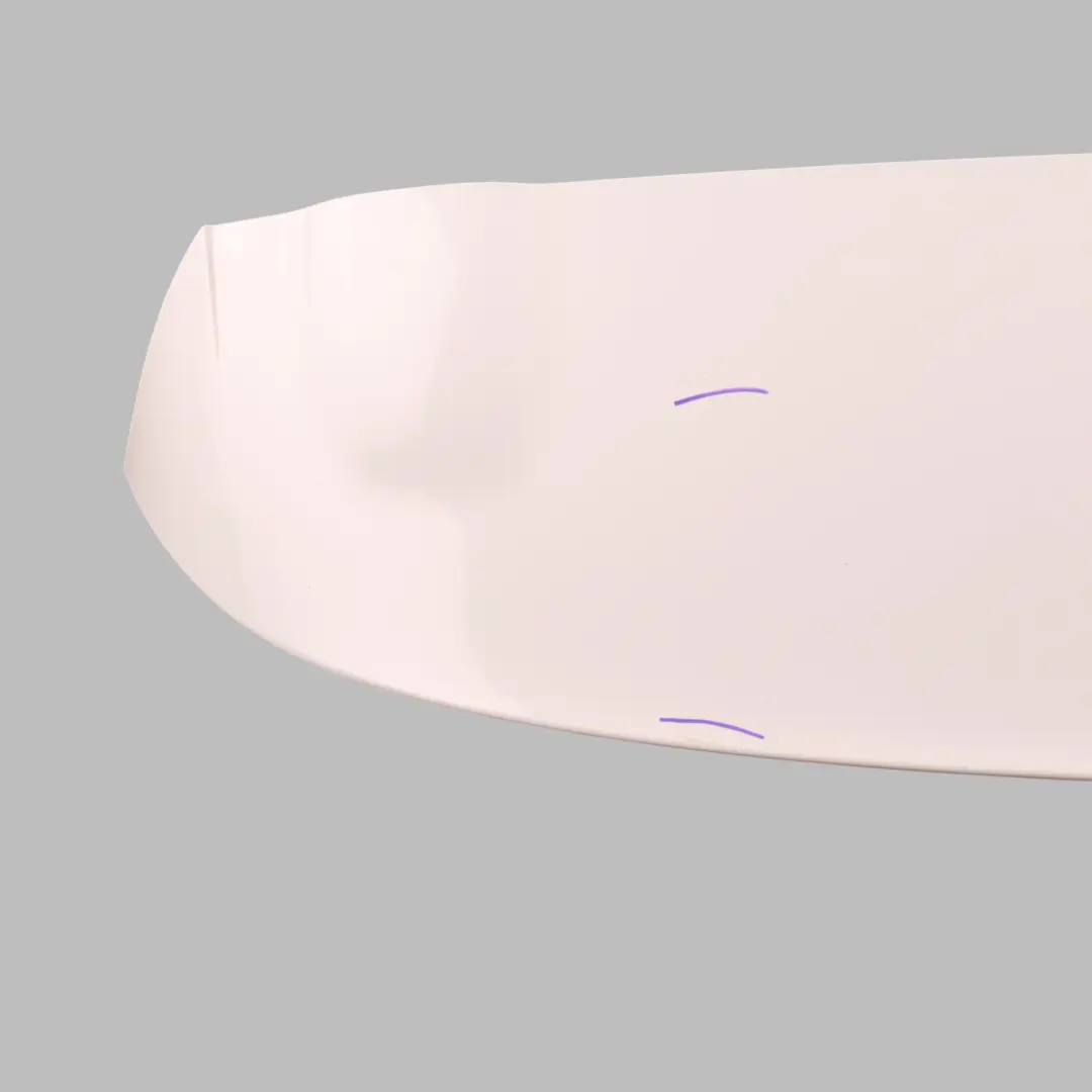 Volkswagen Scirocco Mk3 Rear Boot Tailgate Spoiler Trim Candy White - B9A / F9E - SKU 1K8827936A-CAN - Part number 1K8827936A