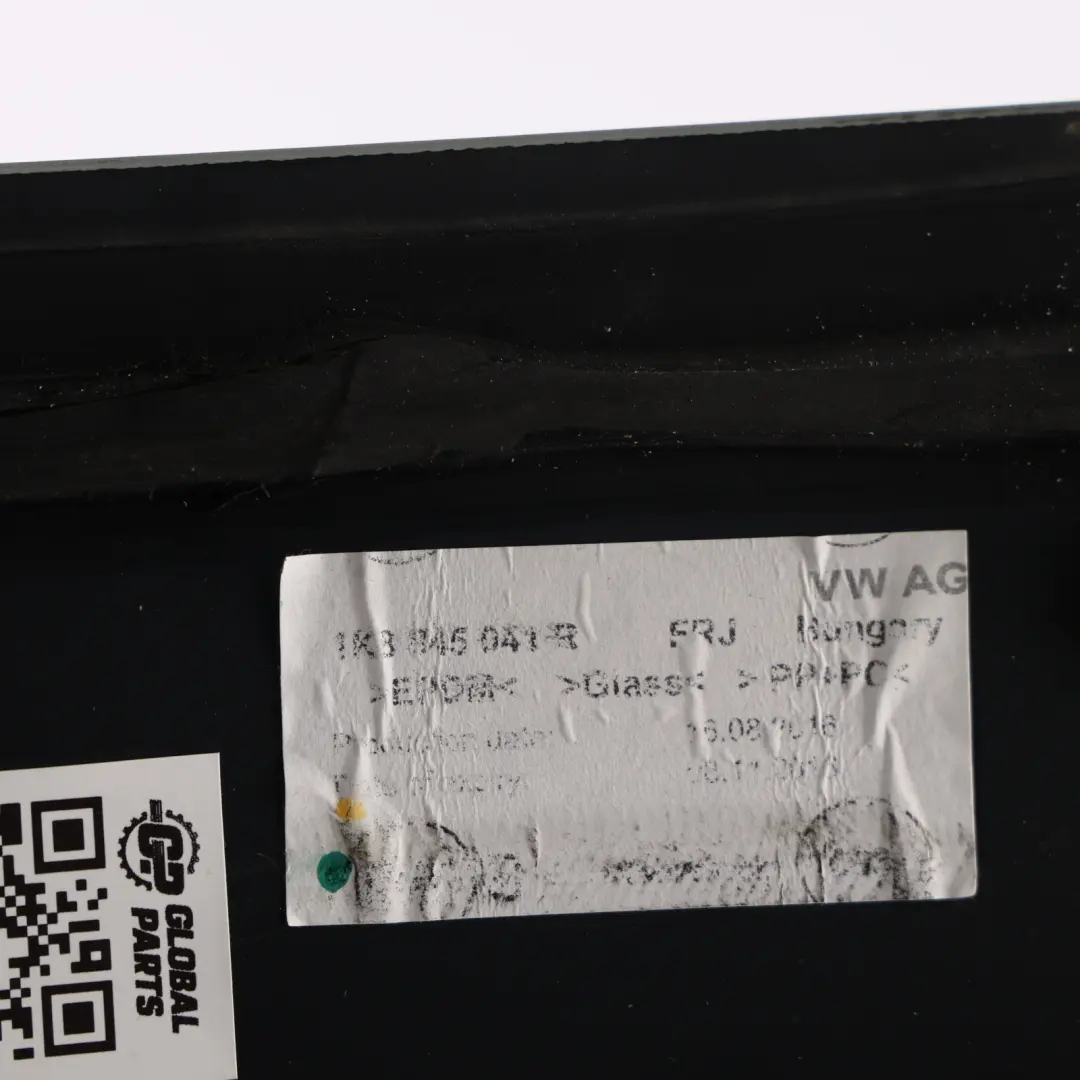 Volkswagen Scirocco MK3 Vitre Quart Arrière Teintée Gauche - SKU 1K8845041R - Numéro de pièce 1K8845041R