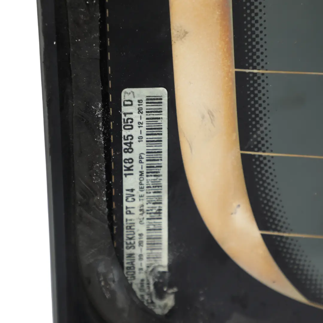 Mk3 Rear Window Glass Glazing Tinted AS3 to VW Volkswagen Scirocco with Part number 1K8845051D VW Volkswagen Scirocco Mk3 Rear Window Glass Glazing Tinted AS3 - SKU 1K8845051D - Part number 1K8845051D