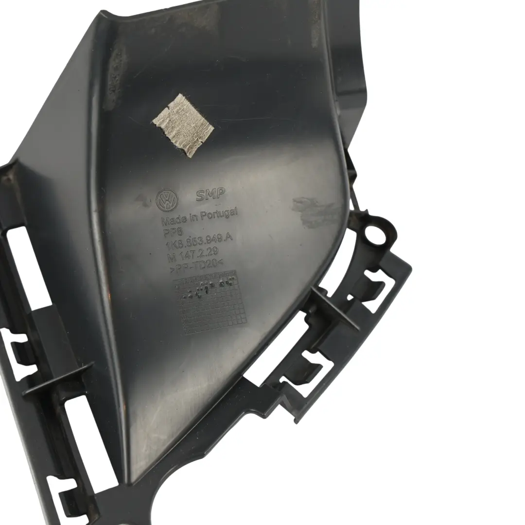 Volkswagen Scirocco R Mk3 Front Bumper Air Guide Element Left N/S - SKU 1K8853949A - Part number 1K8853949A