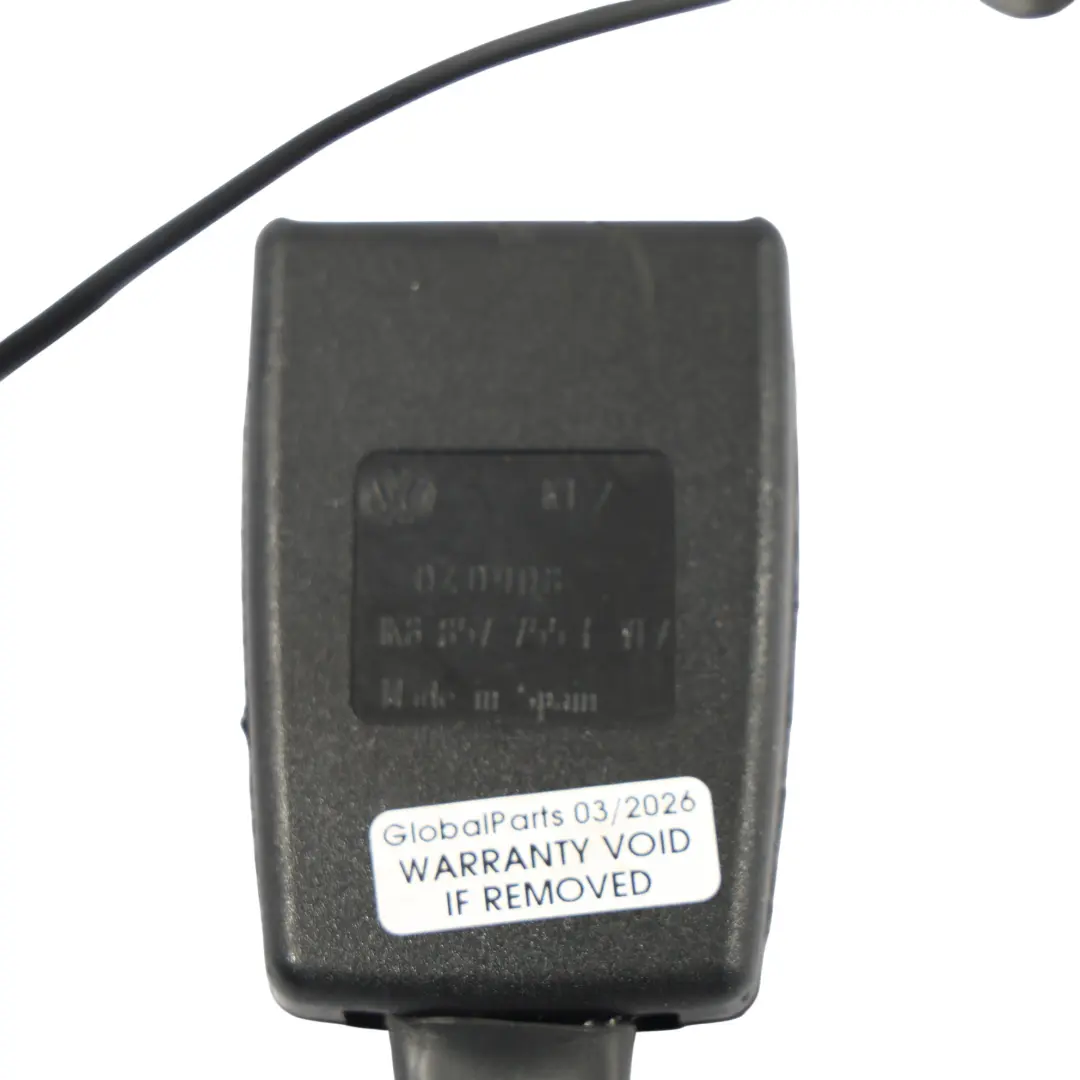 Fibbia Cintura Sicurezza Anteriore Sinistra per Volkswagen Passat CC con numero di parte 1K8857755F Volkswagen Passat CC Fibbia Cintura Sicurezza Anteriore Sinistra - SKU 1K8857755F - Numero di parte 1K8857755F