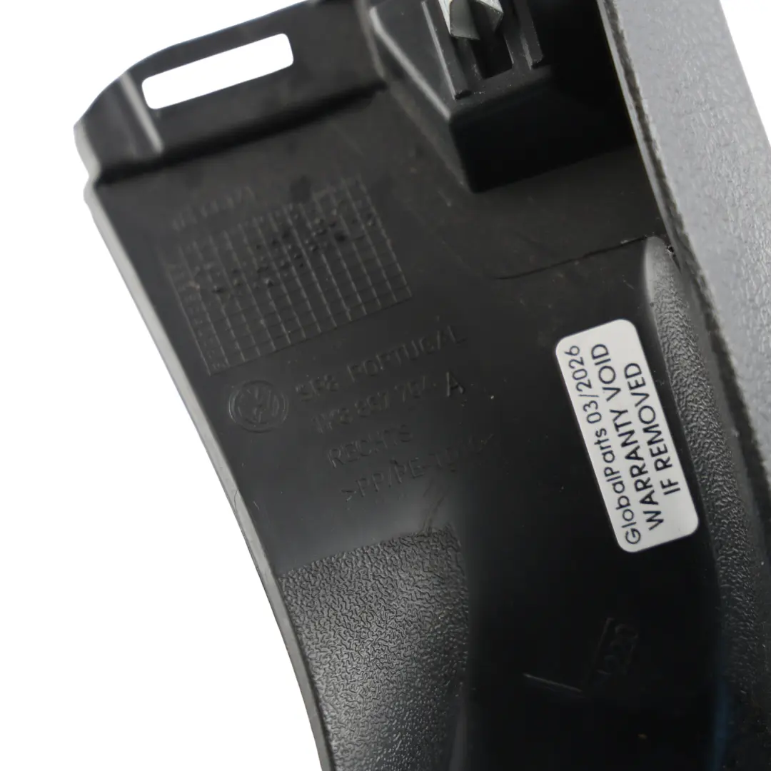 Mk3 Rear Window Frame Cover Right O/S Black to VW Volkswagen Scirocco with Part number 1K8867704A VW Volkswagen Scirocco Mk3 Rear Window Frame Cover Right O/S Black - SKU 1K8867704A - Part number 1K8867704A