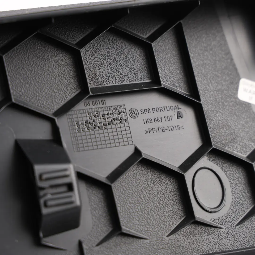 Mk3 Rear Window Upper Trim Cover Panel Black to VW Volkswagen Scirocco with Part number 1K8867707A VW Volkswagen Scirocco Mk3 Rear Window Upper Trim Cover Panel Black - SKU 1K8867707A - Part number 1K8867707A