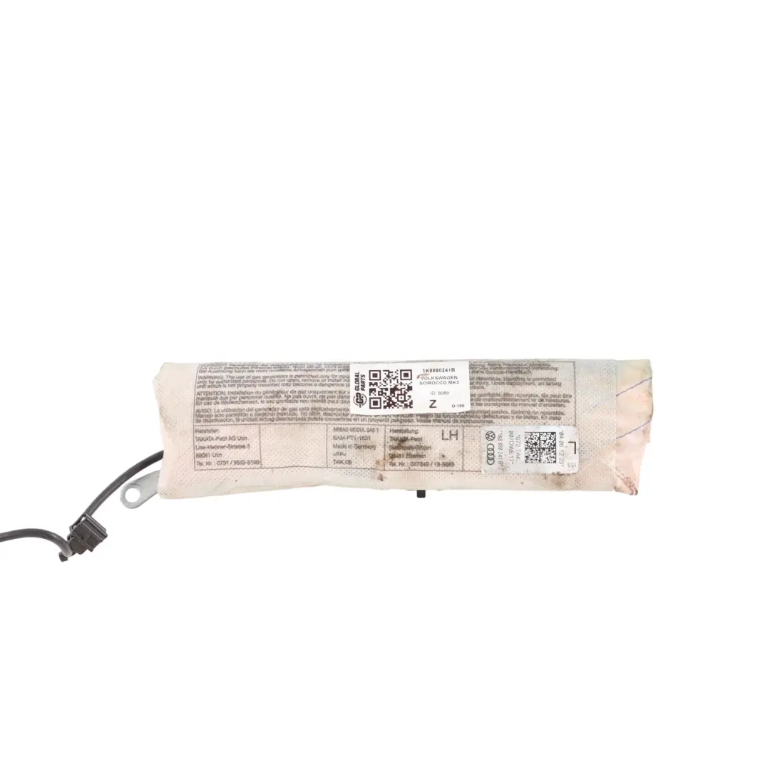 Mk3 Front Seat Side Air Module Left N/S to VW Volkswagen Scirocco with Part number 1K8880241B VW Volkswagen Scirocco Mk3 Front Seat Side Air Module Left N/S - SKU 1K8880241B - Part number 1K8880241B