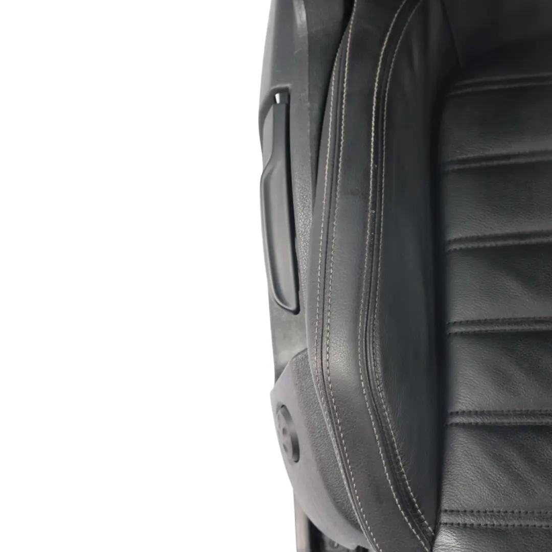 Mk3 Seat Front Right O/S Heated Fabric Cloth Black Grey to Volkswagen Scirocco with Part number 1K8881805AT Volkswagen Scirocco Mk3 Seat Front Right O/S Heated Fabric Cloth Black Grey - SKU 1K8881805AT-3 - Part number 1K8881805AT