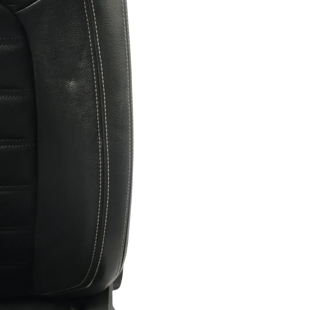 Mk3 3 Door Seat Front Left N/S Heated Leather Black to Volkswagen Scirocco R with Part number 1K8881805AT Volkswagen Scirocco R Mk3 3 Door Seat Front Left N/S Heated Leather Black - SKU 1K8881805AT-4 - Part number 1K8881805AT