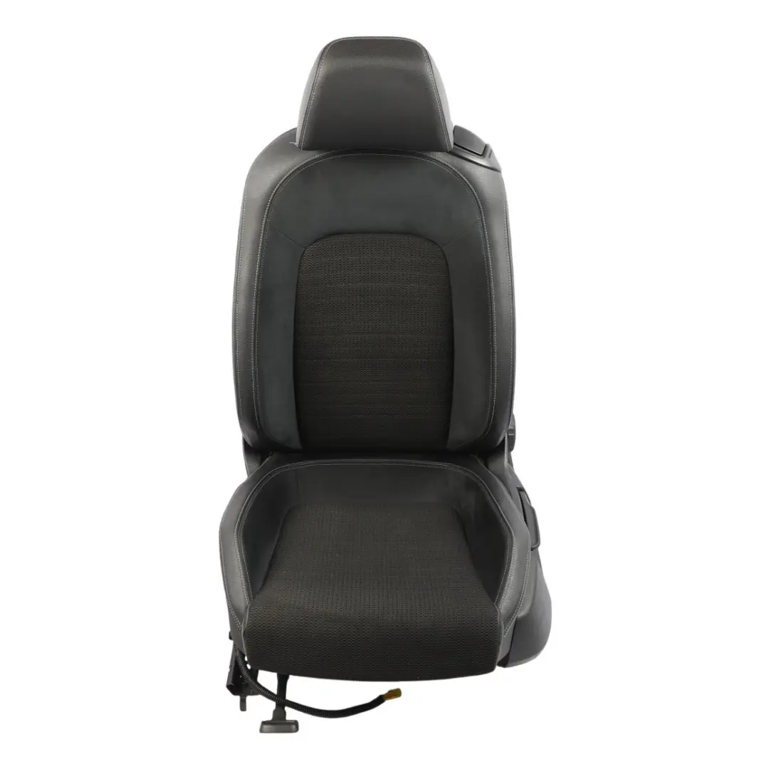 Mk3 Front Seat Sport Leather Alcantara Black Left N/S to Volkswagen Scirocco with Part number 1K8881805CM Volkswagen Scirocco Mk3 Front Seat Sport Leather Alcantara Black Left N/S - SKU 1K8881805CM-1 - Part number 1K8881805CM