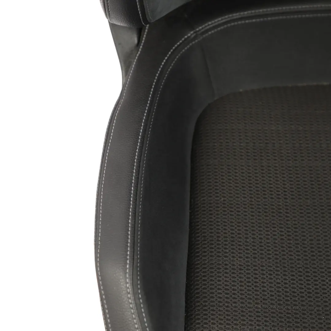 Mk3 Fotel Lewy Przedni Sportowy Skóra Alcantara Czarna do Volkswagen Scirocco o numerze 1K8881805CM Volkswagen Scirocco Mk3 Fotel Lewy Przedni Sportowy Skóra Alcantara Czarna - SKU 1K8881805CM-1 - Numer Części 1K8881805CM