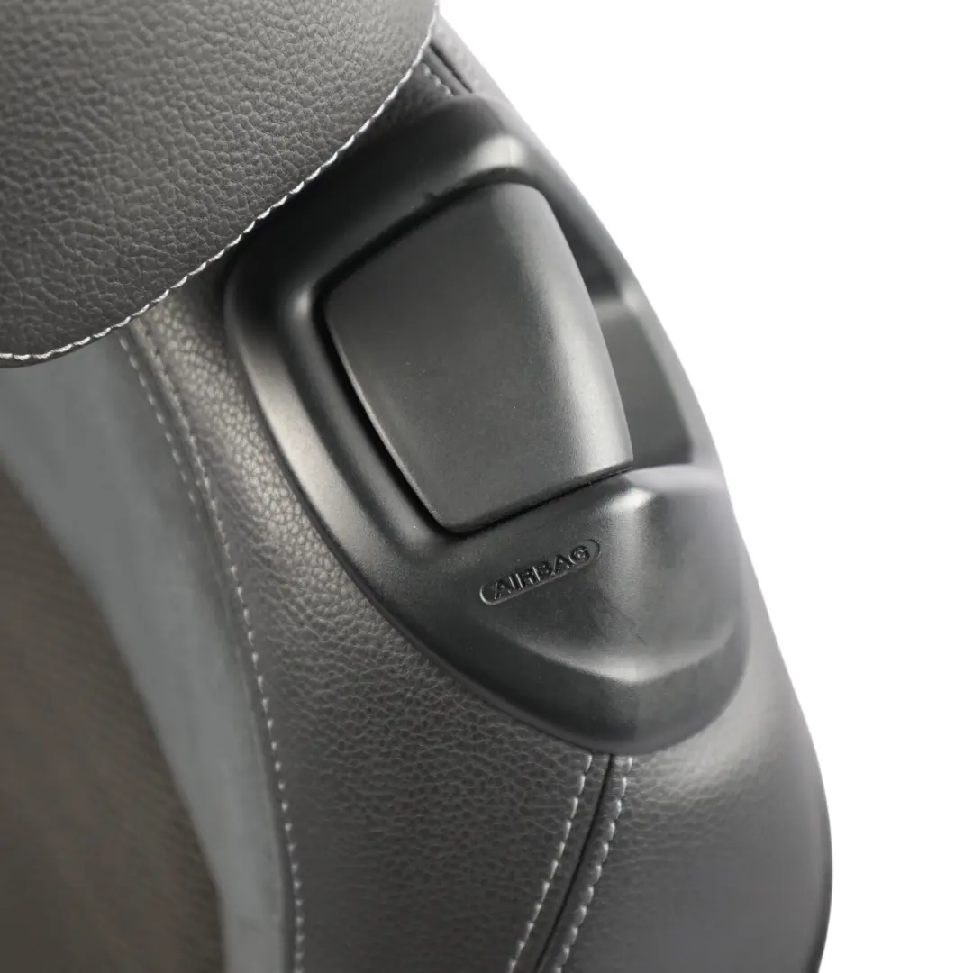 Mk3 Front Seat Sport Leather Alcantara Black Left N/S to Volkswagen Scirocco with Part number 1K8881805CM Volkswagen Scirocco Mk3 Front Seat Sport Leather Alcantara Black Left N/S - SKU 1K8881805CM-1 - Part number 1K8881805CM