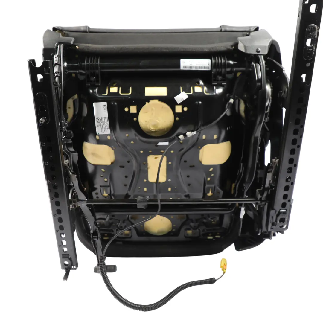 Mk3 Front Seat Sport Leather Alcantara Black Right O/S to Volkswagen Scirocco with Part number 1K8881806CL Volkswagen Scirocco Mk3 Front Seat Sport Leather Alcantara Black Right O/S - SKU 1K8881806CL-1 - Part number 1K8881806CL