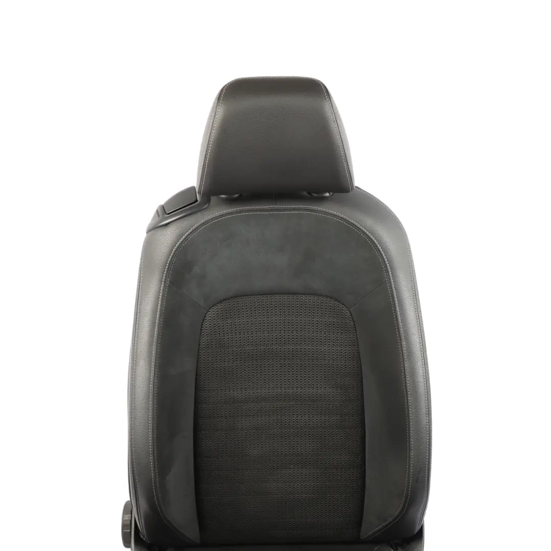 Mk3 Front Seat Sport Leather Alcantara Black Right O/S to Volkswagen Scirocco with Part number 1K8881806CL Volkswagen Scirocco Mk3 Front Seat Sport Leather Alcantara Black Right O/S - SKU 1K8881806CL-1 - Part number 1K8881806CL