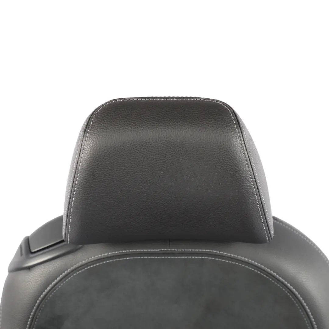 Volkswagen Scirocco Mk3 Front Seat Sport Leather Alcantara Black Right O/S - SKU 1K8881806CL-1 - Part number 1K8881806CL