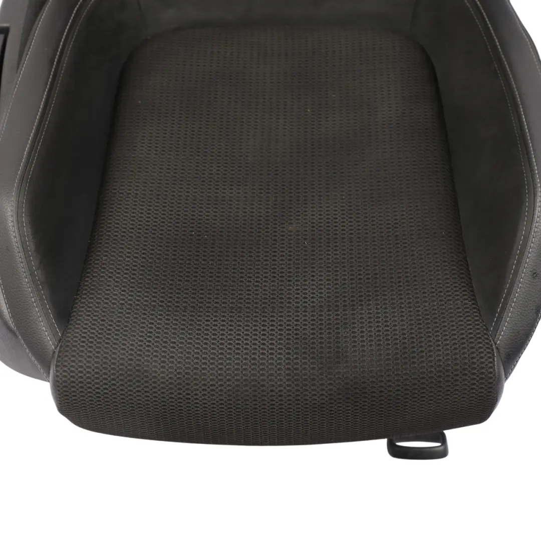 Volkswagen Scirocco Mk3 Front Seat Sport Leather Alcantara Black Right O/S - SKU 1K8881806CL-1 - Part number 1K8881806CL