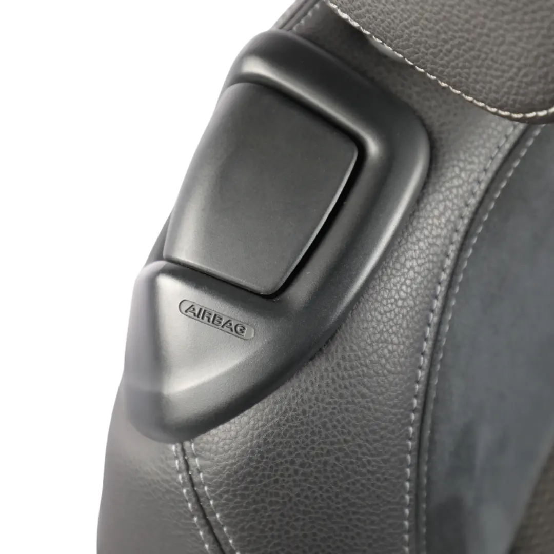 Mk3 Front Seat Sport Leather Alcantara Black Right O/S to Volkswagen Scirocco with Part number 1K8881806CL Volkswagen Scirocco Mk3 Front Seat Sport Leather Alcantara Black Right O/S - SKU 1K8881806CL-1 - Part number 1K8881806CL