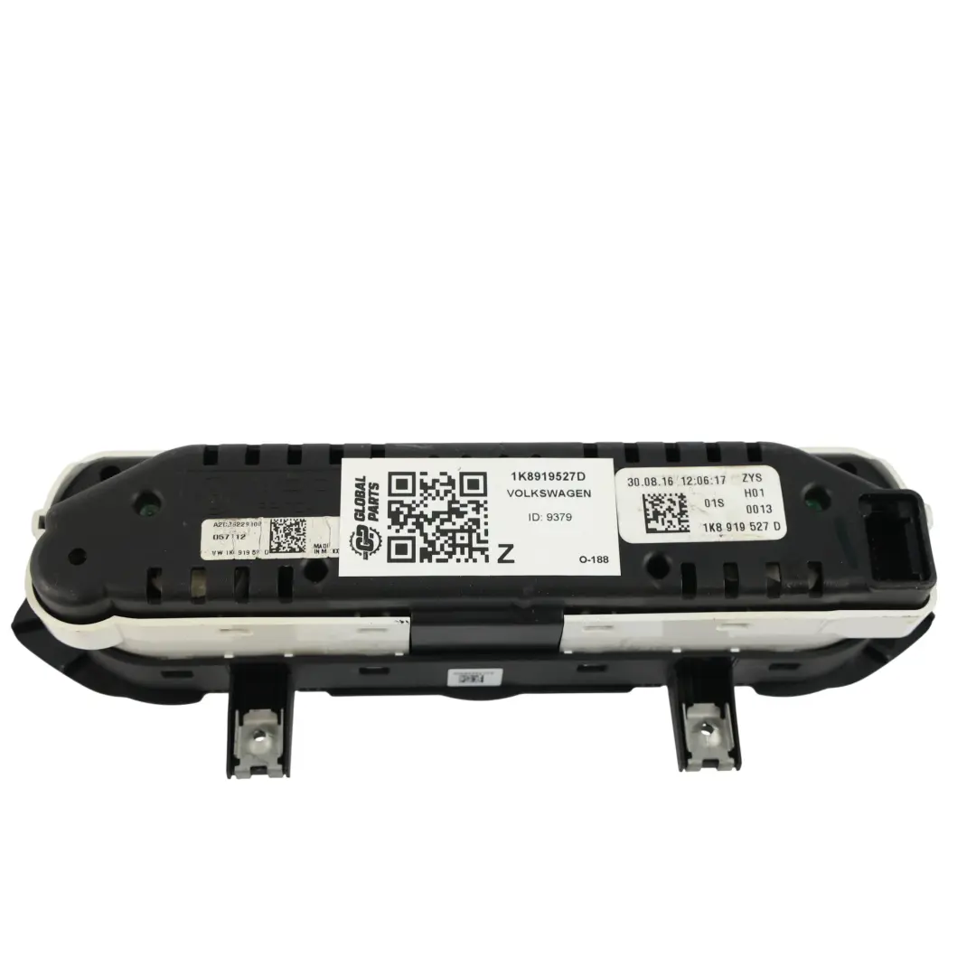Volkswagen Scirocco MK3 Manómetro Presión Turbo Aceite Cuadro - SKU 1K8919527D - Número de pieza 1K8919527D