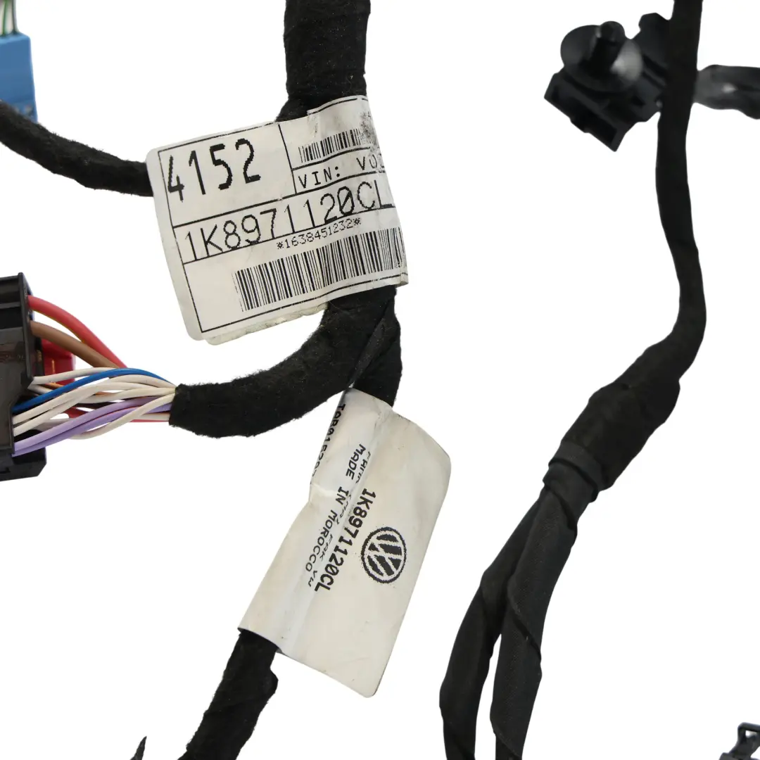 Volkswagen VW Scirocco Mk3 Door Wiring Harness Loom Driver's Side - SKU RHD-1K8971120CL - Part number 1K8971120CL