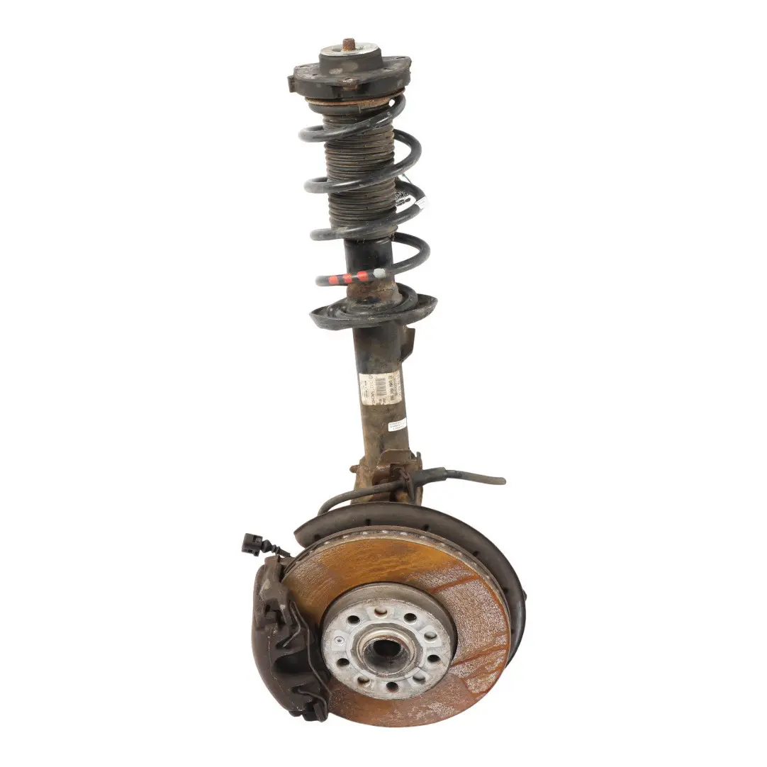 Audi A3 8P 1.4 TFSI Suspension Leg Front Left N/S Spring Strut Brake Disc