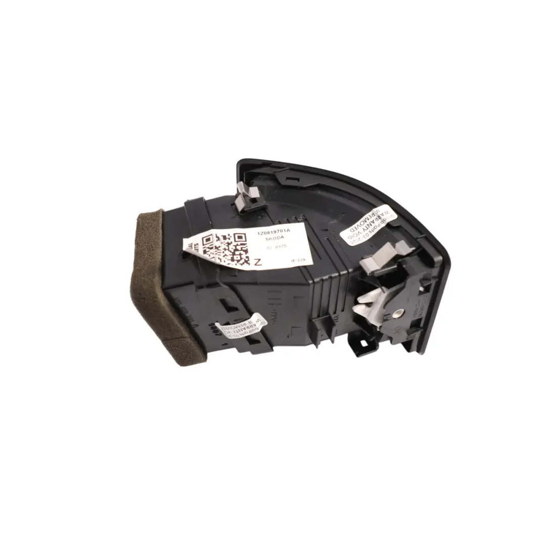 1Z Dashboard Air Vent Duct Front Left N/S to Skoda Octavia RS with Part number 1Z0819701A Skoda Octavia RS 1Z Dashboard Air Vent Duct Front Left N/S - SKU 1Z0819701A - Part number 1Z0819701A