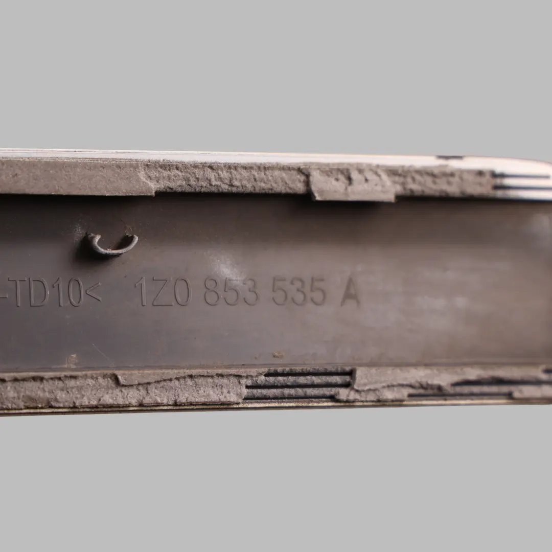 Skoda Octavia Mk2 1Z Door Trim Strip Rear Left N/S Candy White - B9A / F9E - SKU 1Z0853535A-CAN - Part number 1Z0853535A