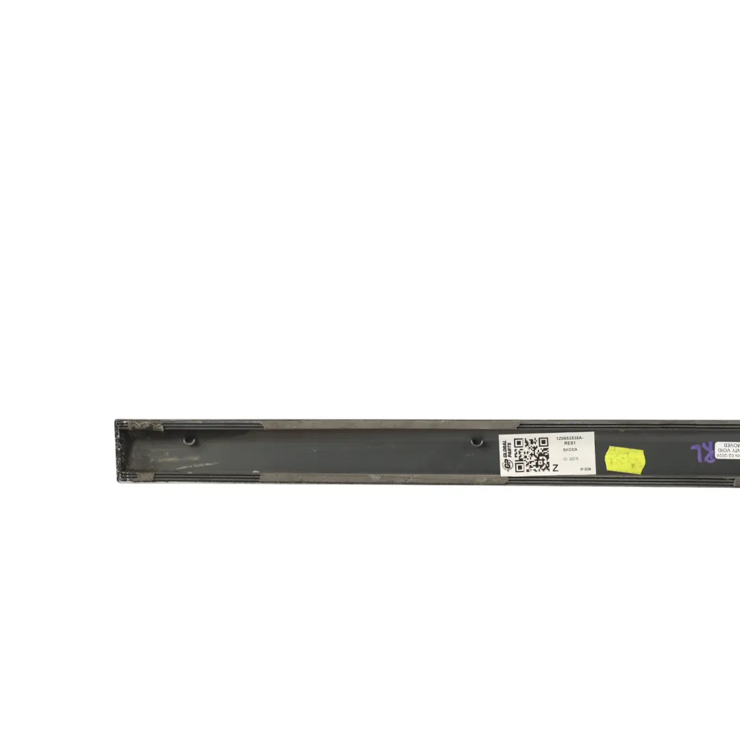 Skoda Octavia Mk2 1Z Door Trim Protection Strip Cover Rear Left N/S - SKU 1Z0853535A-RES1 - Part number 1Z0853535A