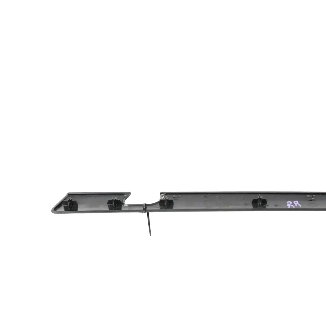 Skoda Octavia RS 1Z Front Molding Door Trim Right O/S Black - SKU 1Z0867460B - Part number 1Z0867460B