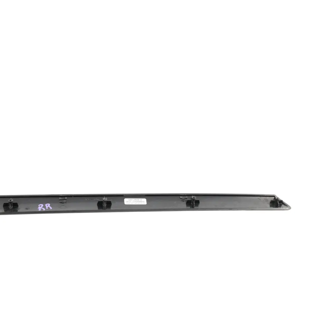 Skoda Octavia RS 1Z Front Molding Door Trim Right O/S Black - SKU 1Z0867460B - Part number 1Z0867460B