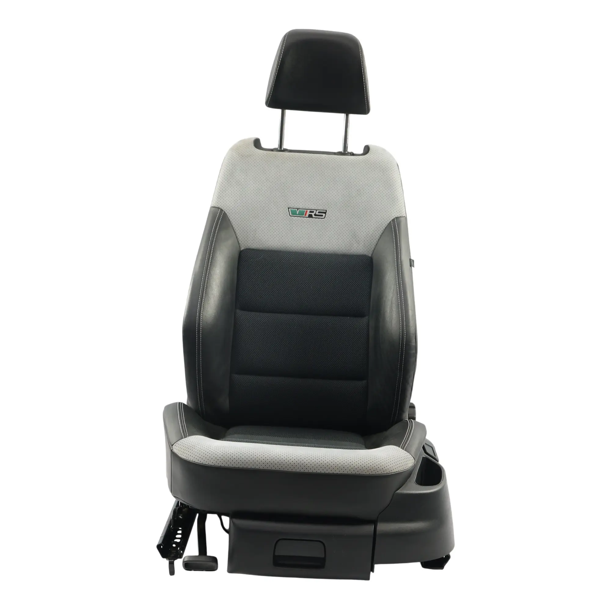 Skoda Octavia 1Z VRS Asiento Delantero Calefactable Izquierdo Espaciador Negro