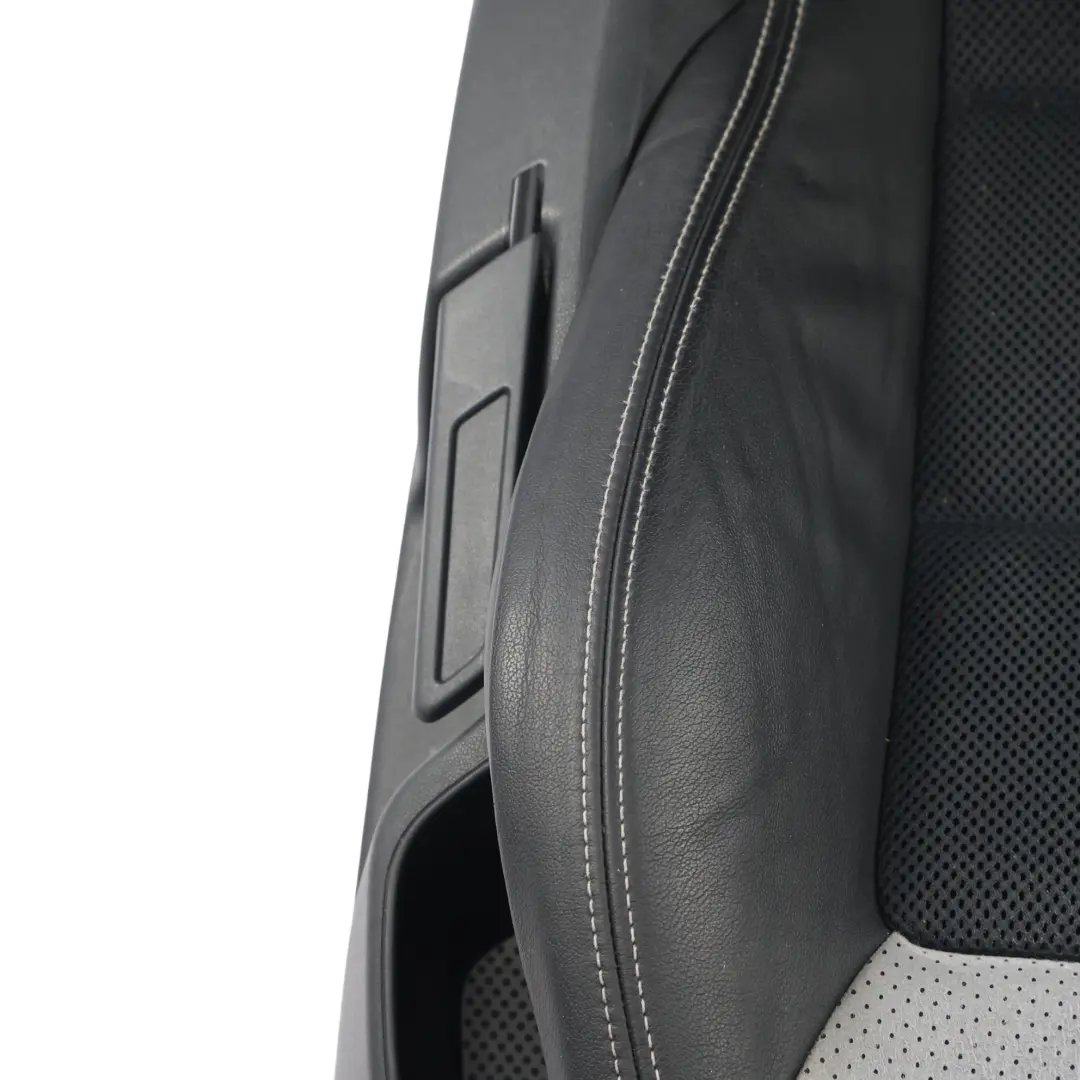 Skoda Octavia II 1Z VRS RS Sedile Anteriore Riscaldato Pelle Panno Nero Destro - SKU 1Z0881806ME-1 - Numero di parte 1Z0881806ME