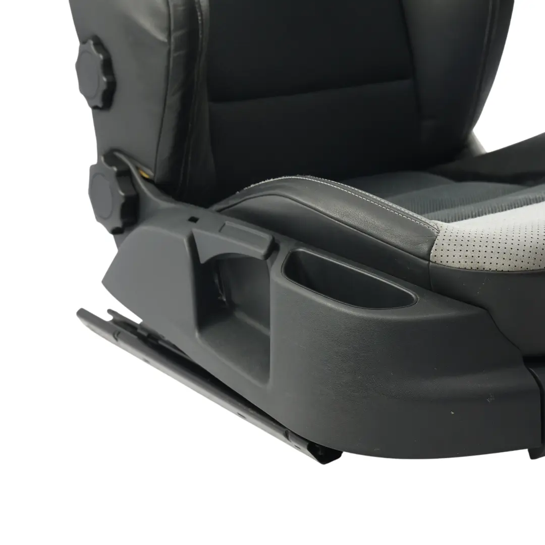 Skoda Octavia II 1Z VRS RS Sedile Anteriore Riscaldato Pelle Panno Nero Destro - SKU 1Z0881806ME-1 - Numero di parte 1Z0881806ME