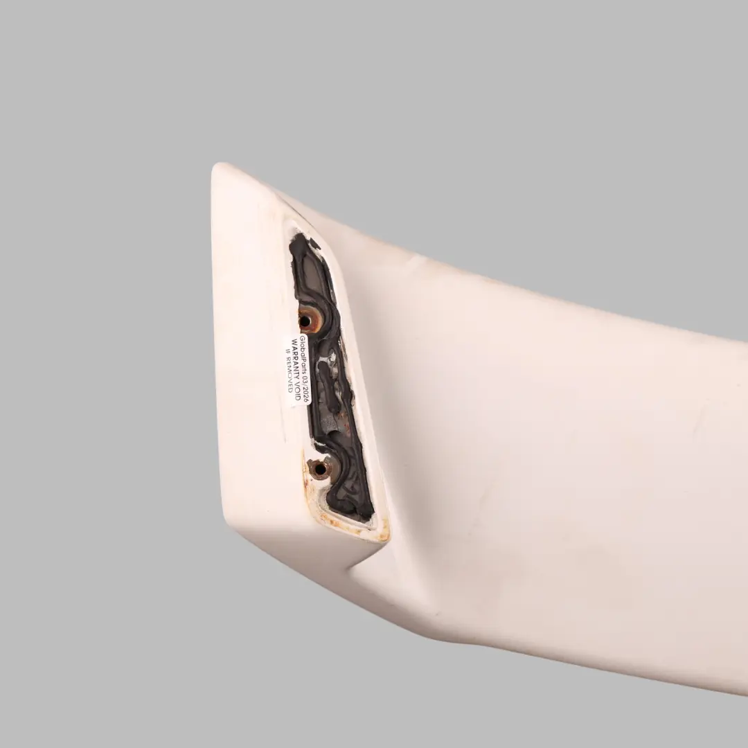Skoda Octavia Mk2 RS Rear Boot Trunk Lid Tailgate Spoiler Candy White - B9A/F9E - SKU 1Z5827939-CAN - Part number 1Z5827939