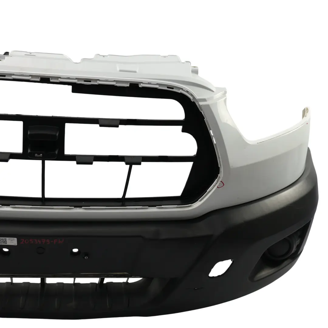 Ford Transit Mk8 Front Bumper Trim Panel Covering Frozen White - Z2 - SKU 2053479-FW - Part number 2053479