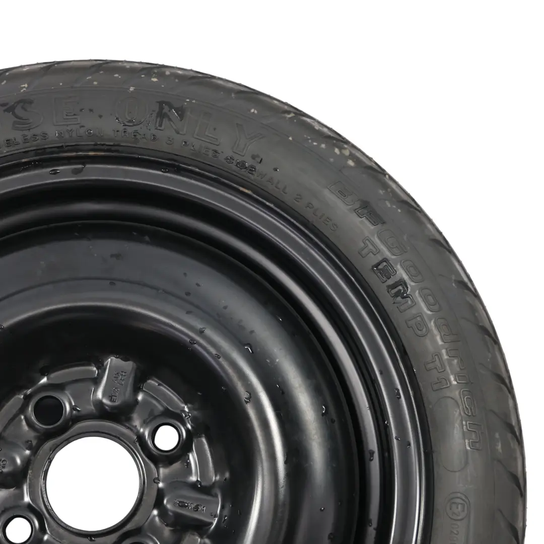 Ruota Scorta Salvaspazio Acciaio 115/70 R14 4J ET:45 per Toyota Yaris con numero di parte 2140666 Toyota Yaris Ruota Scorta Salvaspazio Acciaio 115/70 R14 4J ET:45 - SKU 2140666 - Numero di parte 2140666