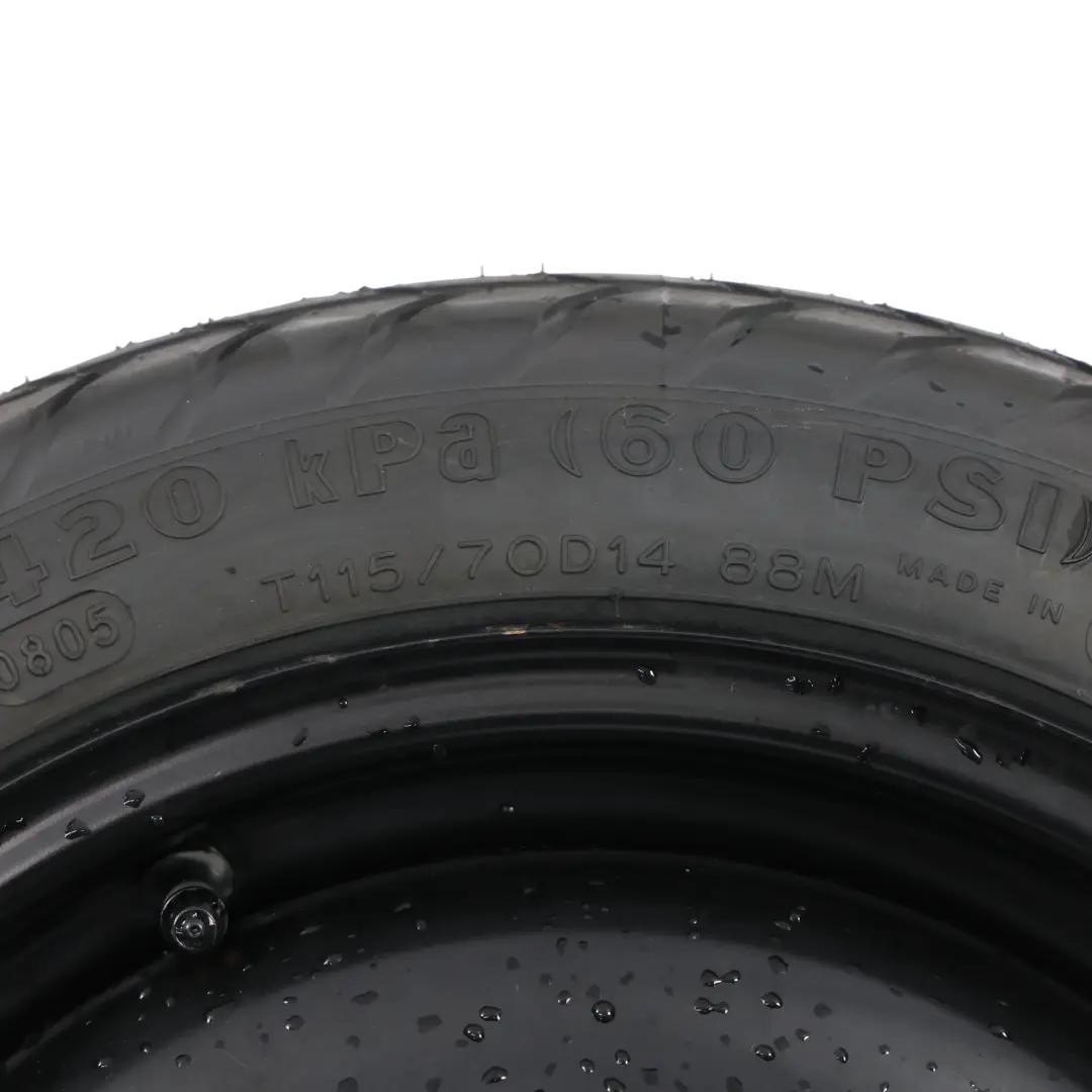 Rueda Repuesto Acero 115/70 R14 4J ET:45 para Toyota Yaris con número de pieza 2140666 Toyota Yaris Rueda Repuesto Acero 115/70 R14 4J ET:45 - SKU 2140666 - Número de pieza 2140666