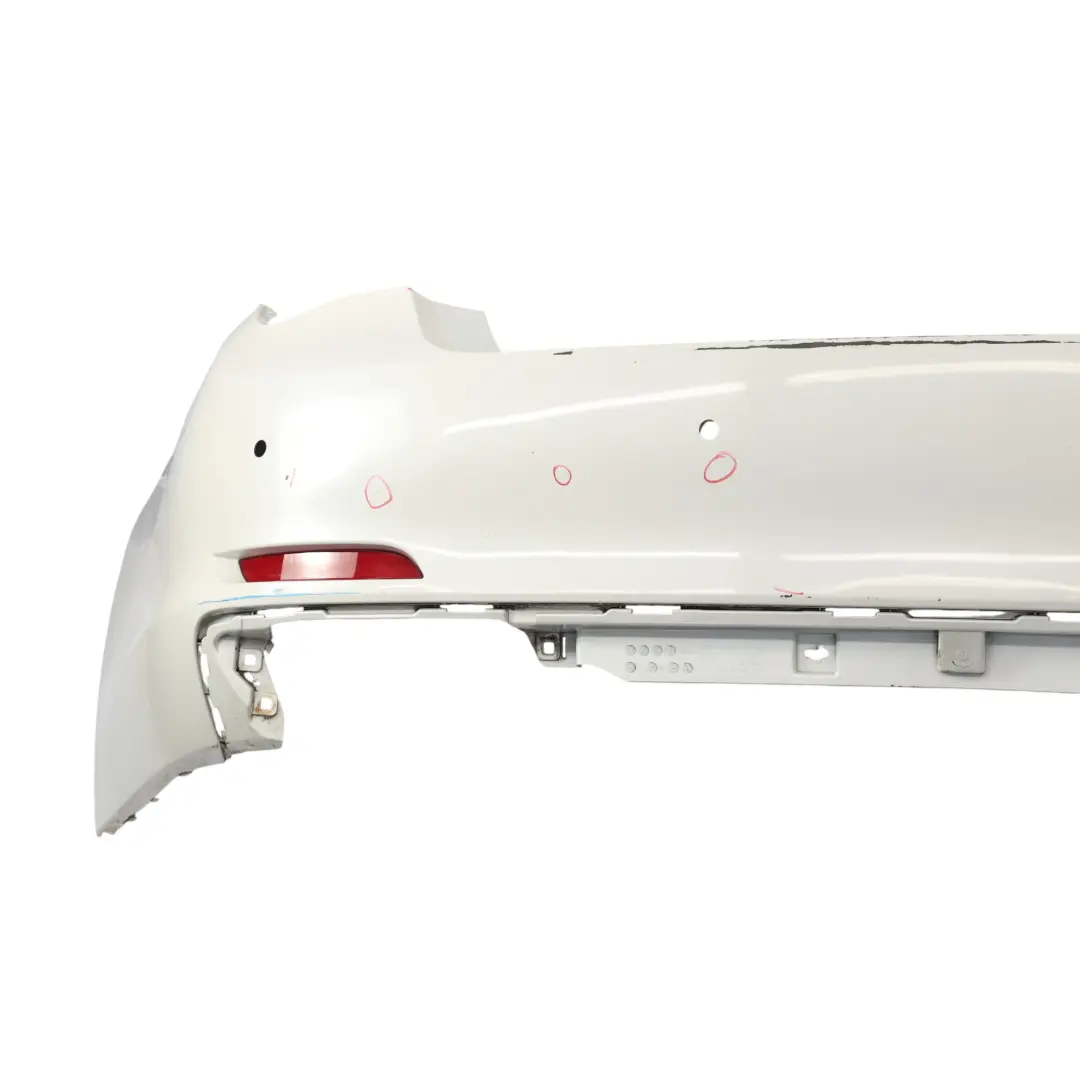 Bumper Trim Panel Cover PDC Mineralweiss White - A96 to BMW F01 F02 F04 Rear with Part number 2152307 BMW F01 F02 F04 Rear Bumper Trim Panel Cover PDC Mineralweiss White - A96 - SKU 2152307-MW - Part number 2152307