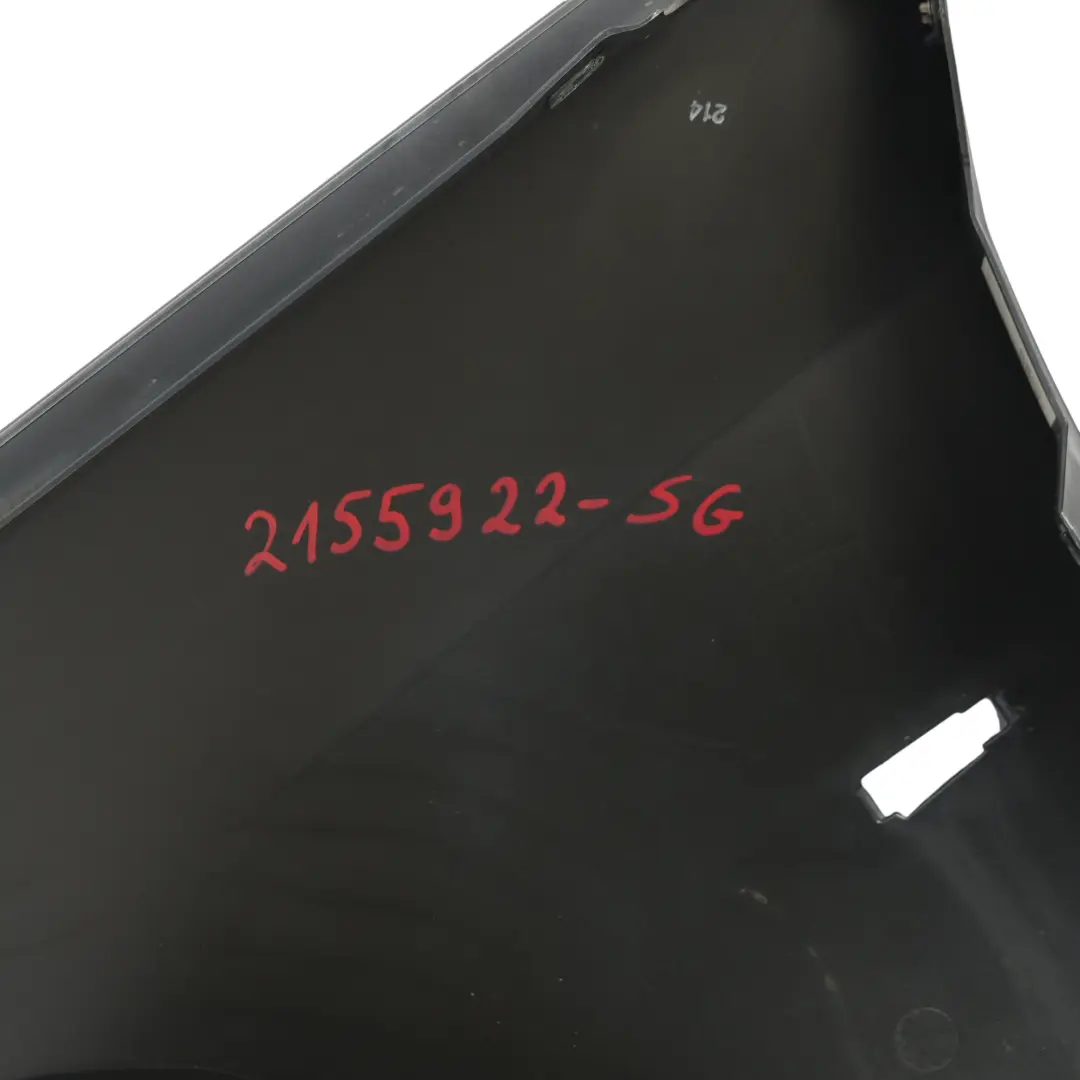 BMW E92 E93 Seitenverkleidung Kotflügel Vorne Rechts Sparkling Graphite - A22 - SKU 2155922-SG - Teilenummer 2155922