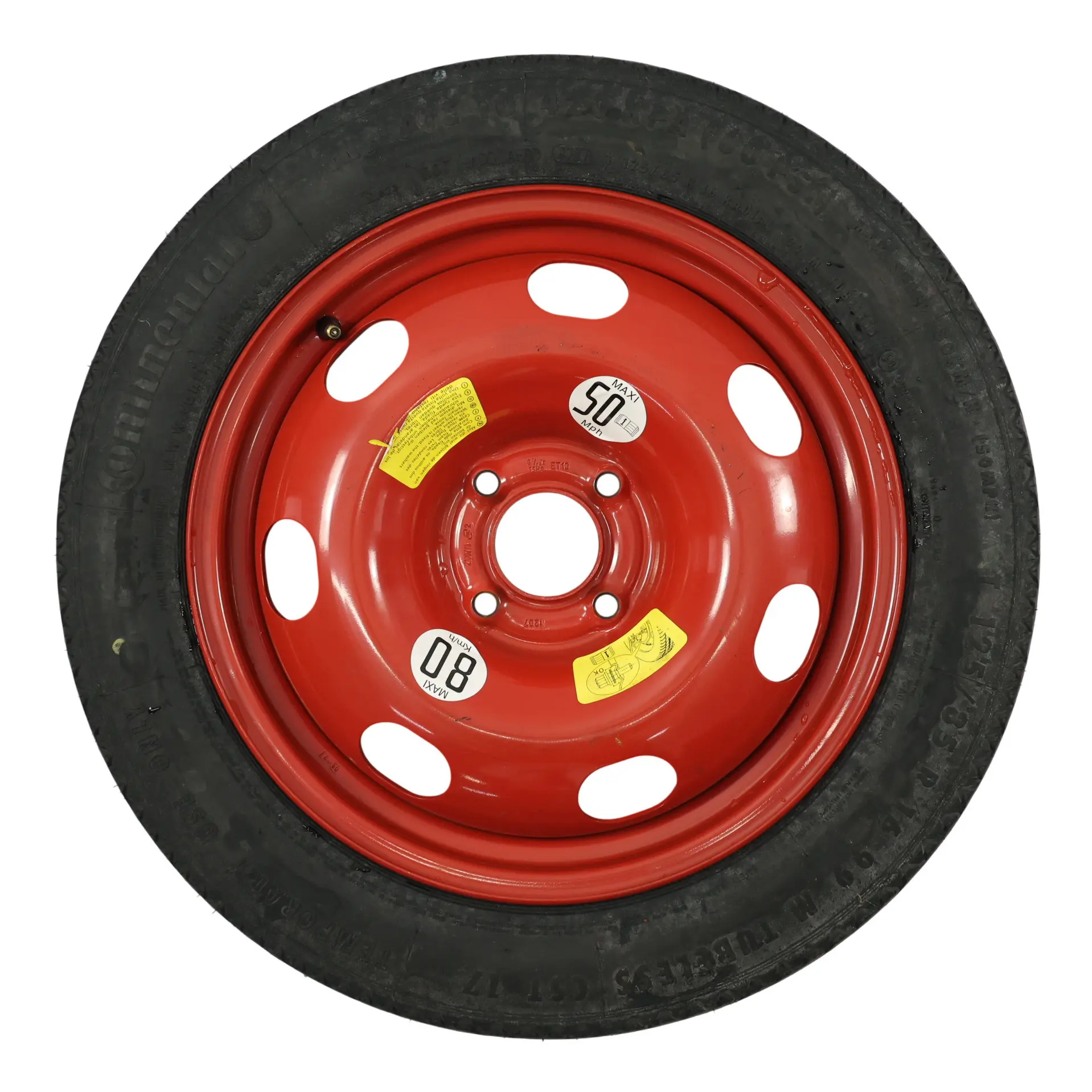 Peugeot 308 Spare Wheel Compact Wheel Steel R16 Tyre 125/85 ET10 3,5 2160718