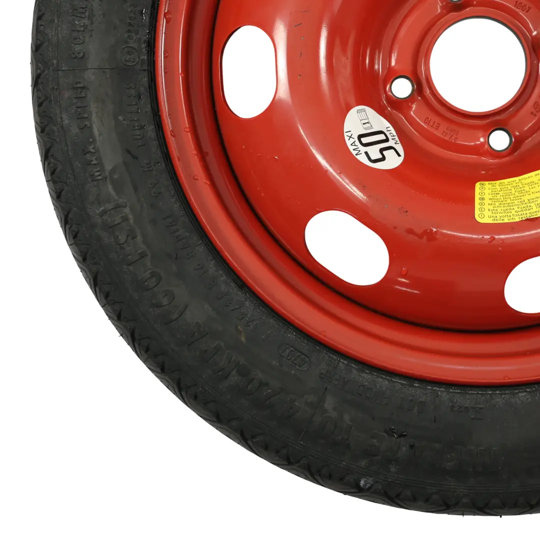 Peugeot 308 Spare Wheel Compact Wheel Steel R16 Tyre 125/85 ET10 3,5 - SKU 2160718 - Part number 2160718