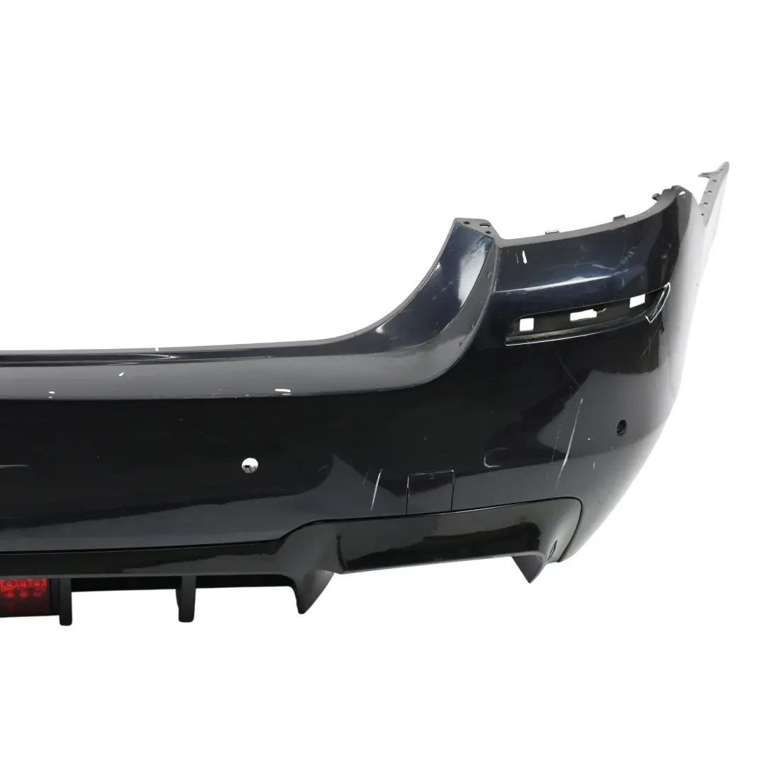 BMW F10 Rear Bumper Trim Panel Cover M Sport PDC Carbon Black Metallic - 416 - SKU 2223018-CAR1 - Part number 2223018
