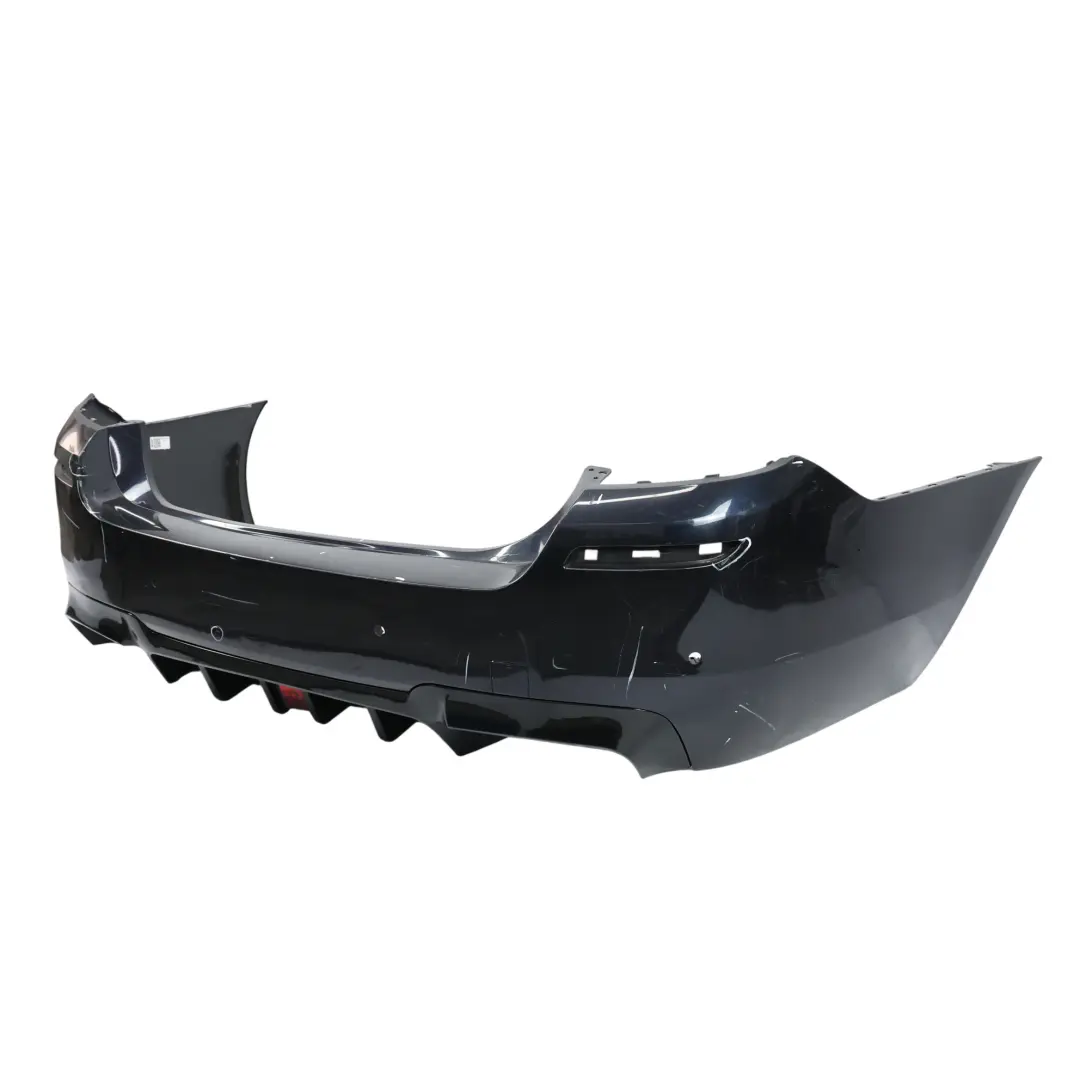 Bumper Trim Panel Cover M Sport PDC Carbon Black Metallic - 416 to BMW F10 Rear with Part number 2223018 BMW F10 Rear Bumper Trim Panel Cover M Sport PDC Carbon Black Metallic - 416 - SKU 2223018-CAR1 - Part number 2223018