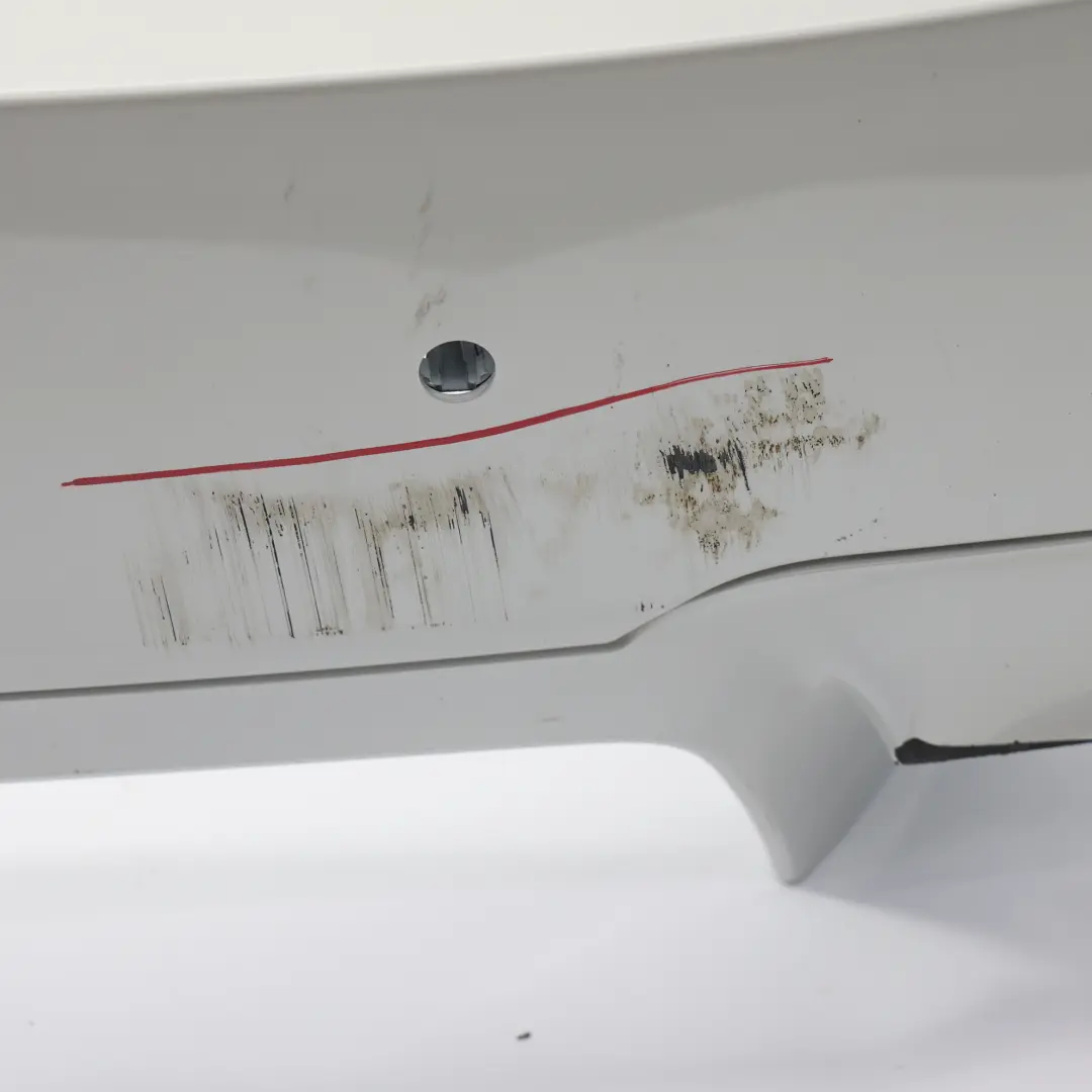 Bumper Panel M Sport PDC Covering Mineral White Metallic - A96 to BMW F10 Rear with Part number 2223018 BMW F10 Rear Bumper Panel M Sport PDC Covering Mineral White Metallic - A96 - SKU 2223018-MW - Part number 2223018