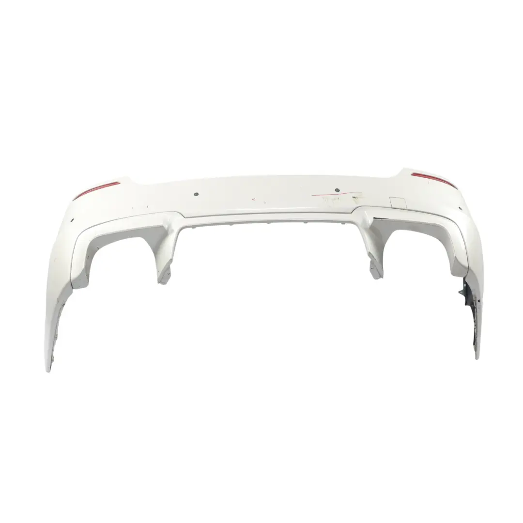 BMW F10 Tylny Zderzak M-Pakiet PDC Mineral White Biały Metalik - A96 - SKU 2223018-MW - Numer Części 2223018