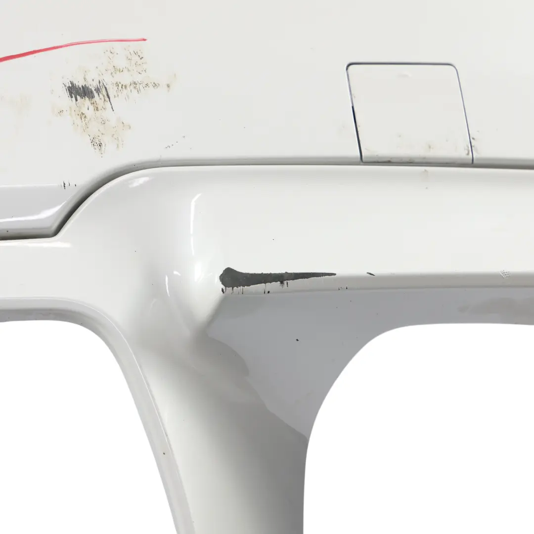 BMW F10 Rear Bumper Panel M Sport PDC Covering Mineral White Metallic - A96 - SKU 2223018-MW - Part number 2223018