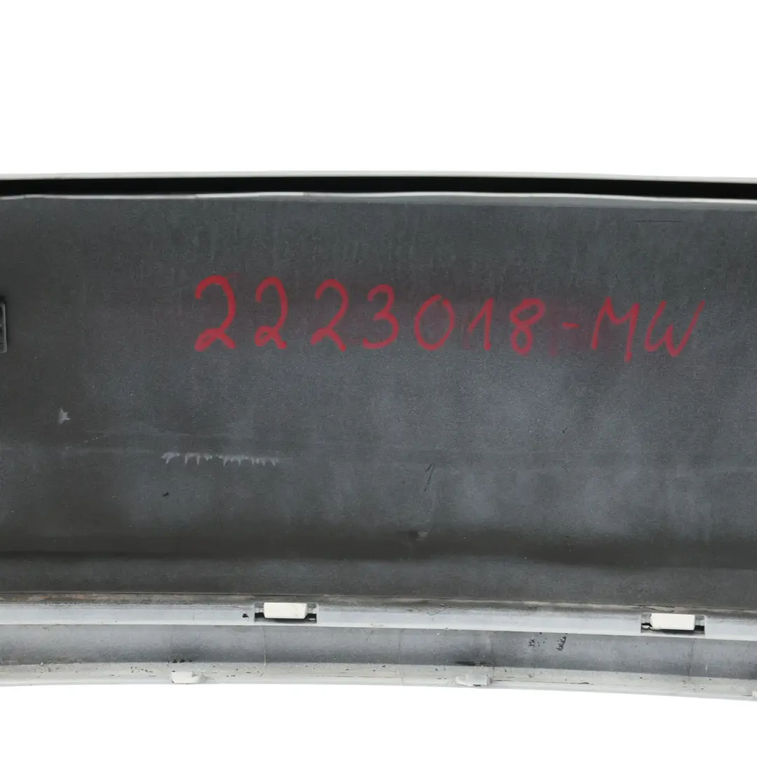 Bumper Panel M Sport PDC Covering Mineral White Metallic - A96 to BMW F10 Rear with Part number 2223018 BMW F10 Rear Bumper Panel M Sport PDC Covering Mineral White Metallic - A96 - SKU 2223018-MW - Part number 2223018